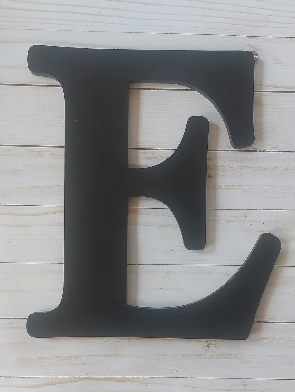 Hobby Lobby Black Letter E Wall Accent